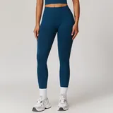 YL7725-5 · Blue Blue Women's High Waist Yoga Leggings Running High Waist