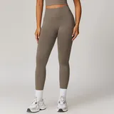 Coffee Women's High Waist Yoga Leggings Running High Waist