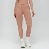 Retro Pink Women's High Waist Yoga Leggings Running High Waist