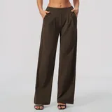 Espresso Black Running Women's High Waist Yoga Leggings High Waist