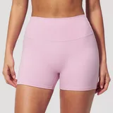 Sakra Pink Women's Stretch Fitted Yoga Activewear Set High Waist