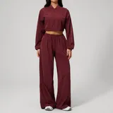 YS2549-3 · Cherry Red Cherry Red Outdoor Women's High Waist Yoga Leggings Quick Dry