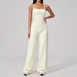 YS3127-1 · Cream White Cream White Slimming Running Women's Yoga Activewear Set Quick Dry