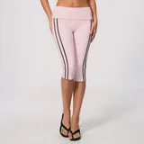 Water Pink Women's Backless Running Active Yoga Set V Neck