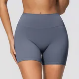 Haze Blue Women's Yoga Fitness Yoga Activewear Set High Waist