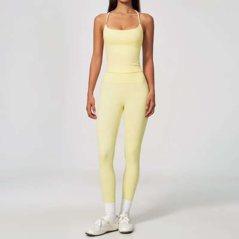 Women's Pilates Yoga Set 3 Piece Breathable Fitted