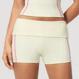 YS4533-4 · Vintage Apricot Vintage Apricot Women's Yoga Set Halter Neck Slimming V Neck