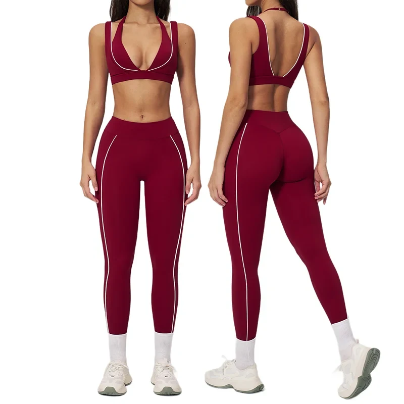 Women's Running Active Yoga Set Bare Feel Fitted