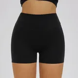 YS5087-2 · Jet Black Jet Black Women's Backless Running Performance Yoga Activewear Set Fitted