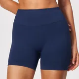 Ink Blue Women's Seamless Running Active Yoga Set 3 Piece