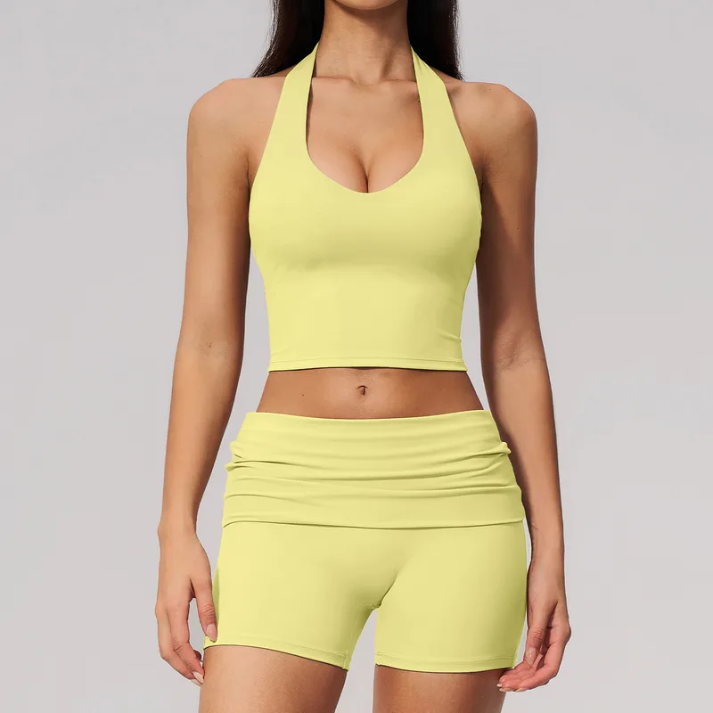 Women's Yoga Set High Waist Breathable High Waist