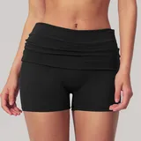 Jet Black Quick Dry Women's Yoga Set 3 Piece Fitted