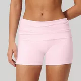Falling Blossom Pink Quick Dry Women's Yoga Set 3 Piece Fitted