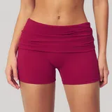 Raspberry Red Quick Dry Women's Yoga Set 3 Piece Fitted
