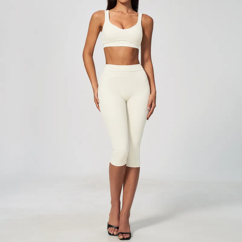 Women's Brushed Performance Yoga Activewear Set High Waist