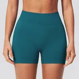 YS7137-1 · Soft Jade Soft Jade Women's Running Fitness Premium Yoga Workout Shorts Seamless