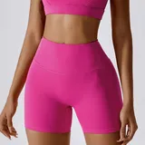 Magenta Women's Cloud Feel Yoga Set Backless Slimming Fitted