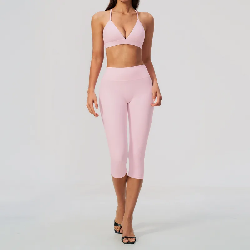 Women's Breathable Fitness Fitness Yoga Activewear Set Tank
