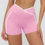 YS9528-1 · Sakra Pink Sakra Pink Women's Running Yoga Activewear Set Bare Feel Fitted