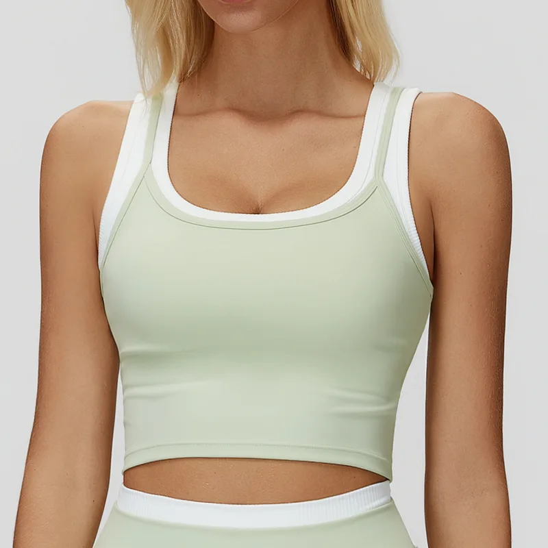 Bare Feel Running Women's Supportive Sports Bra Tank