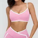 YSB9528-1 · Sakra Pink Sakra Pink Women's Running Fitness Supportive Sports Bra Bare Feel