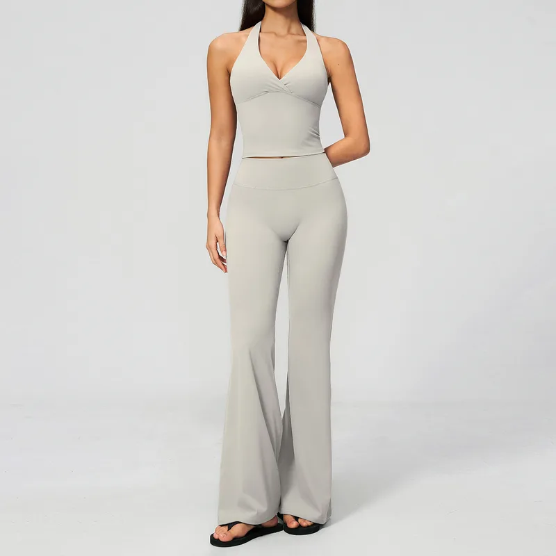 Women's Pilates Wide Leg Yoga Pants Wide Leg